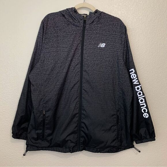 New balance Women’s Full Zip Lined Hooded Windbreaker Jacket - Picture 1 of 11